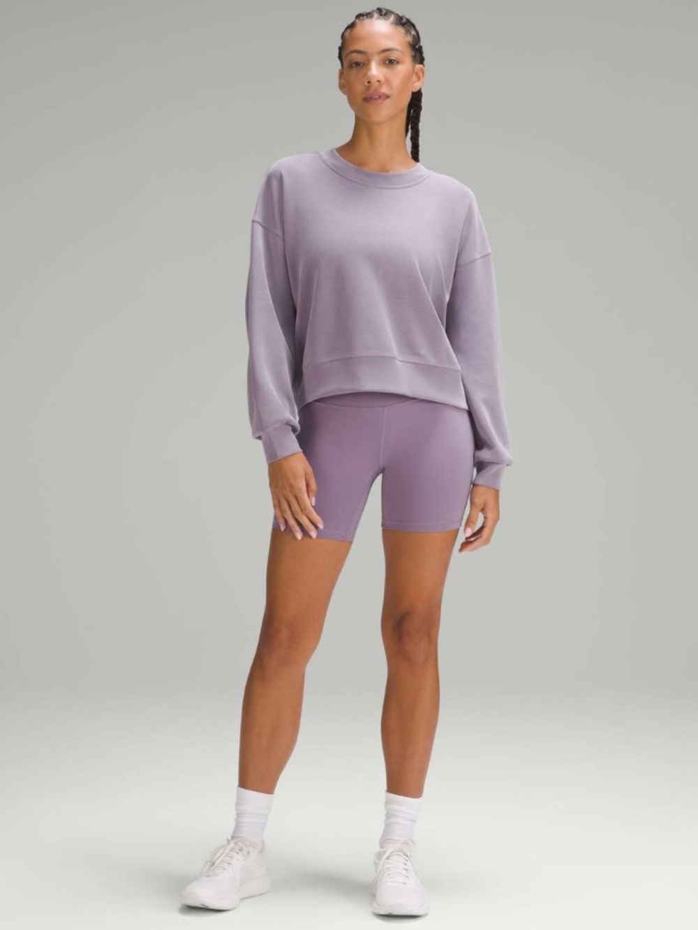 Lululemon Softstreme Perfectly Oversized Cropped Crew